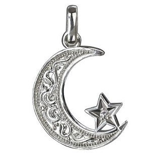 musulmani amuleti portafortuna mezzaluna