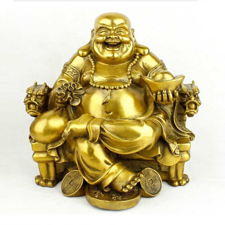 Statuetta del Buddha che ride